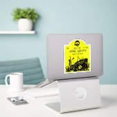 Schiffswrak Seetaucher Aufkleber (Laptop auf Schreibtisch)