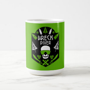Schiffswrak Seetaucher Kaffeetasse