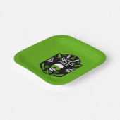 Schiffswrak Seetaucher Pappteller (Gewinkelt)