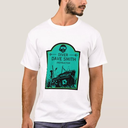 Schiffswrak Seetaucher T-Shirt (Vorderseite)