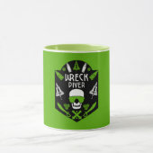 Schiffswrak Seetaucher Tasse (Zentrum)