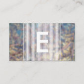 schikanierte Monogrammloyalität Treuekarte (Vorderseite)