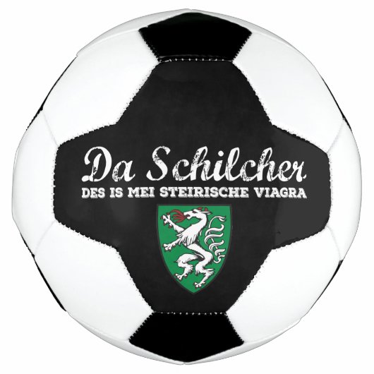 Schilcha i mei Viagra Wappen Steiermark Fußball (Vorderseite)