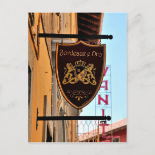 Schild 13 Postkarte