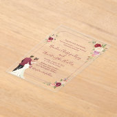 Schild Acryleinladungen (Ablage )