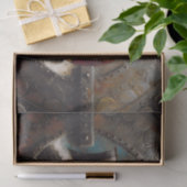 Schild-Ansicht-Wikingschiffe Seidenpapier (Geschenk)