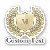 Schild Aufkleber (Vorderseite)