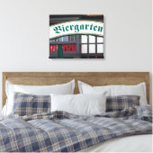 Schild Biergarten, Deutschland (Insitu (Schlafzimmer))