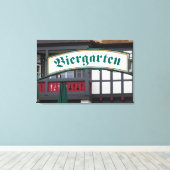 Schild Biergarten, Deutschland (Insitu (Holzboden))
