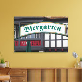 Schild Biergarten, Deutschland (Insitu (Wohnzimmer))