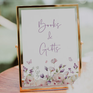 Schild "Butterfly Garden Books & Gifts"