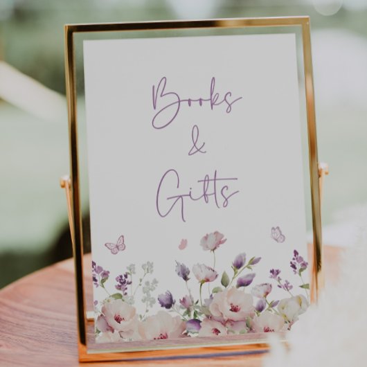 Schild "Butterfly Garden Books & Gifts"