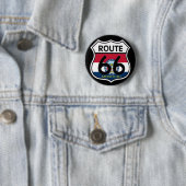 Schild der Flagge von Missouri 66 Button (Beispiel)