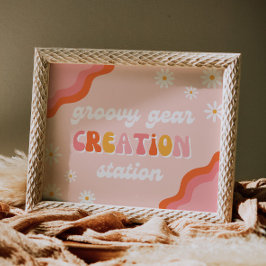 Schild der Groovy Gear Creation Station | Groovy P