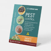 Schild der Kontrolle Pest (Vorderseite)