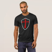 SCHILD DER RITTER-TEMPLAR T-Shirt (Vorne ganz)