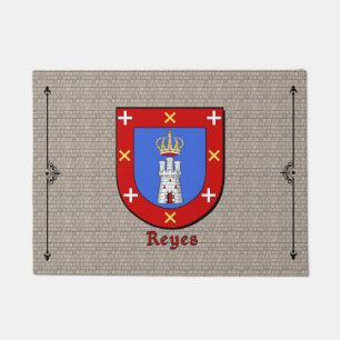Schild der Rücken auf Kobelstein Fußmatte