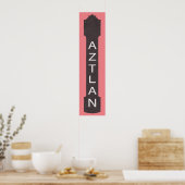 Schild des aztlanischen Theaters (Küche)