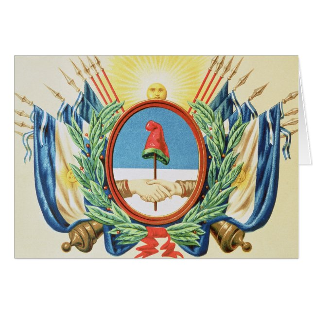 Schild des Bündnisses von Argentinien (Vorderseite (Horizontal))