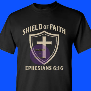 Schild des Glaubens - Christlich T-Shirt