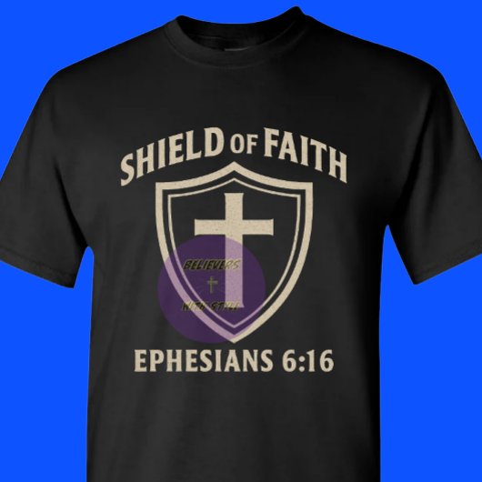 Schild des Glaubens - Christlich T-Shirt