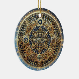 Schild des Schutzschildes durch ej gold Keramik Ornament
