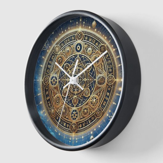 Schild des Schutzschildes durch ej gold Uhr (Winkel)