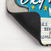 Schild des Sky Ranch Motels Mousepad (Ecke)