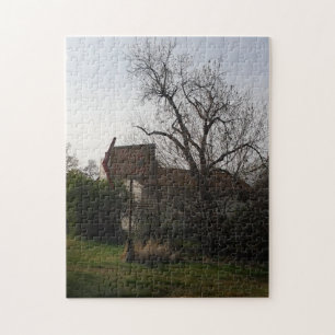 Schild des Vista Village aus den 1950er Jahren Puzzle