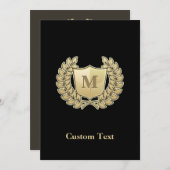 Schild Einladung (Vorne/Hinten)