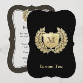 Schild Einladung (Vorne/Hinten)