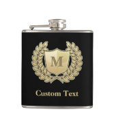 Schild Flachmann (Vorderseite)