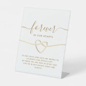 Schild für das Hochzeitsdenkmal (Vorderseite)