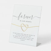 Schild für das Hochzeitsdenkmal (Vorderseite)