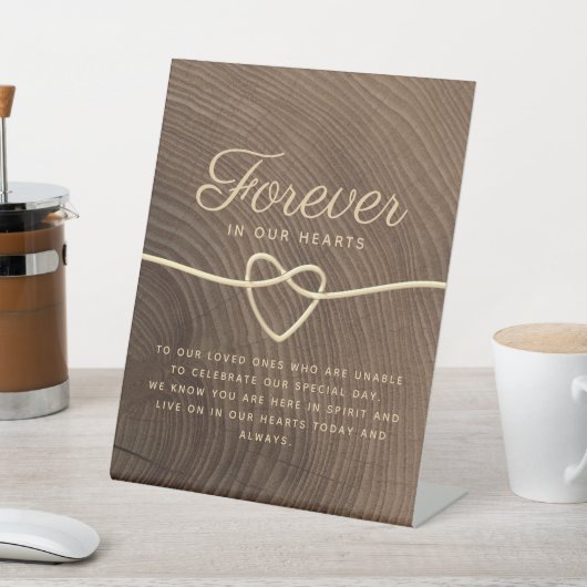 Schild für das Hochzeitsdenkmal (In SItu)