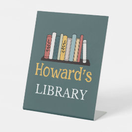 Schild für das Schild "Pedestal" - Bibliothek - Pe