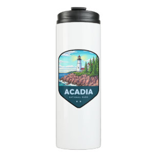 Schild für den Acadia National Park Thermosbecher