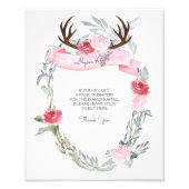 Schild für den Hirschantler (Vorne)