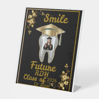 Schild für Dentalhygieniker-Abschluss-Fotobooth |