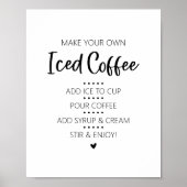 Schild für die Eiscafé-Bar (Vorne)