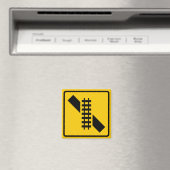 Schild für die überquerte Strecke Magnet (In Situ (Geschirrspüler))