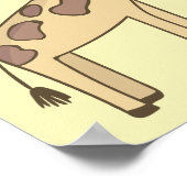 Schild für Giraffen und Garland individuell gestal (Ecke)