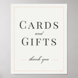 Schild für Korallen- und Cremetafeln und Geschenke