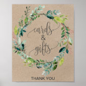 Schild für Krängungskarten und Geschenkgutscheine (Vorne)