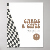 Schild für krasse Geschenke des Coolen Typs (Vorne)