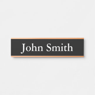 Schild für Schreibtisch, Standard (5 cm x 20 cm),