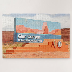 Schild Glen Canyon, Arizona Puzzle