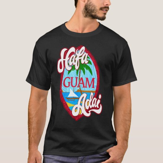Schild Hafa Adai Guam T-Shirt (Vorderseite)
