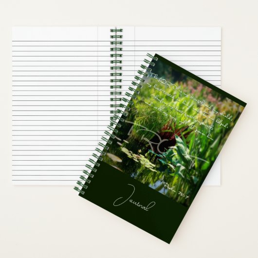 Schild Journal Notizblock (Innen)