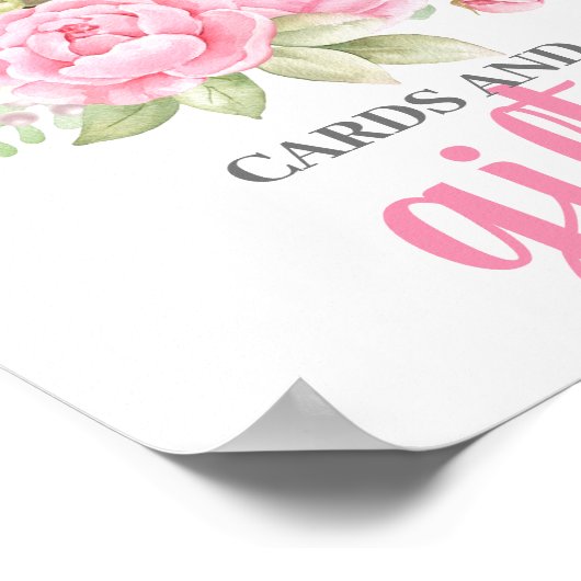 Schild "Karten und Geschenke Bären" (Ecke)